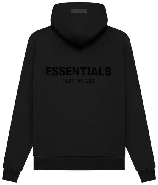 Black Essentials Hoodie