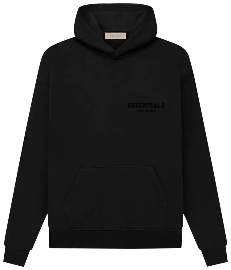 Black Essentials Hoodie