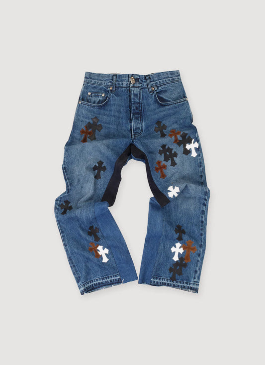 Chrome Hearts X Gallery Dept Jeans